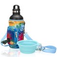 thumbnail image 1 of Made Easy Kit Water Bottle Carrier with Pocket for Dog Poop Waste Bags and Adjustable Padded Shoulder Strap, 1 of 1