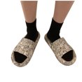 thumbnail image 3 of Cloud Slides for Women Cute Cartoon Print Shower Slippers Comfort Quick Drying Bath Sandals Soft Platform Sandals, 3 of 4