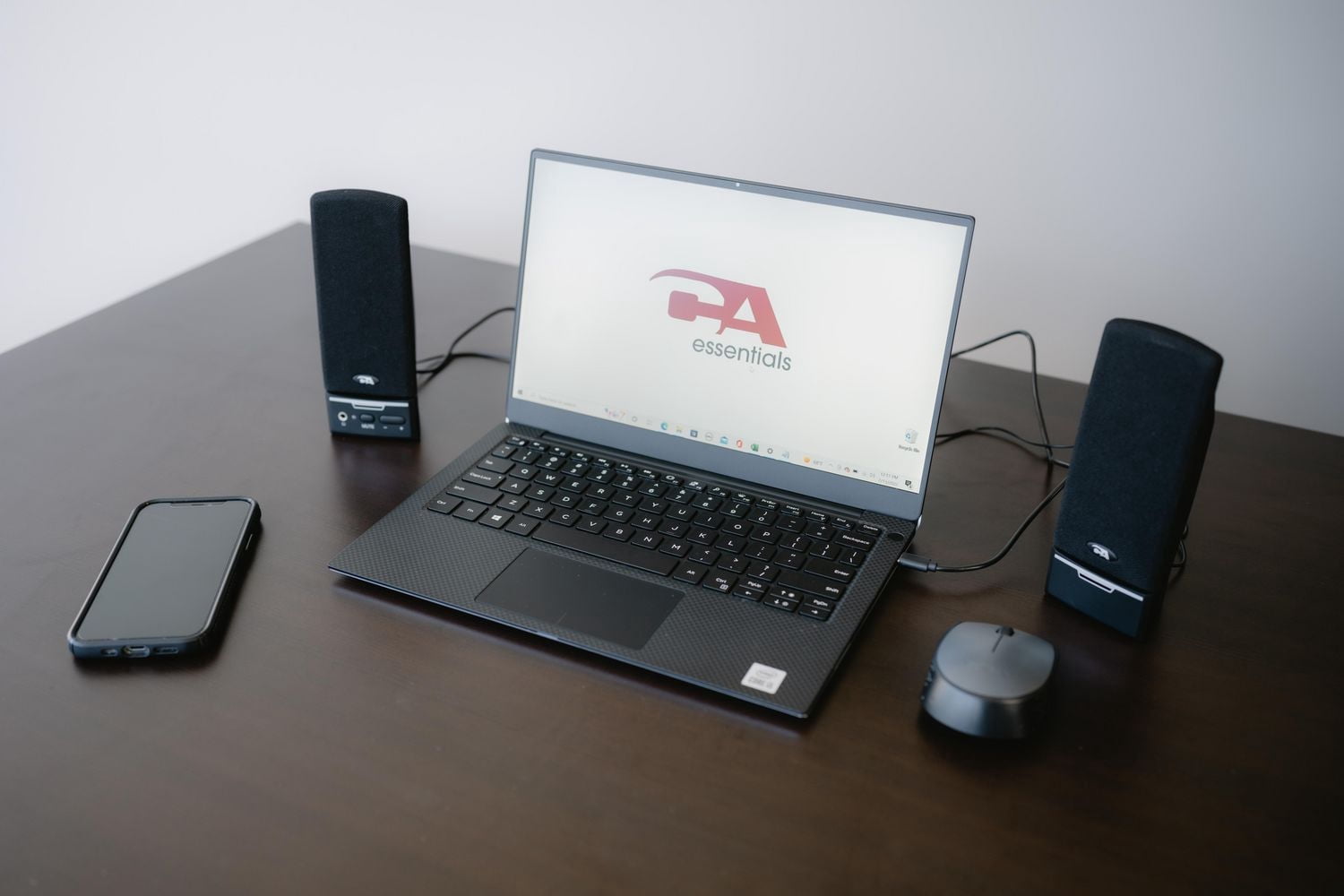 Cyber Acoustics 2 Haut-parleurs de bureau de 4W CA2014 -Noir