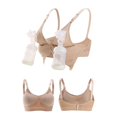 thumbnail image 5 of Women‘s Wireless Lace Up Front Open Lactation Bra  Comfortable Buckle Up Lactation Bra, 5 of 5