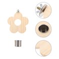 thumbnail image 4 of Creative Pet Parrot Stand Board with Feeder Wood Platform Bird Cage Accessories, 4 of 7