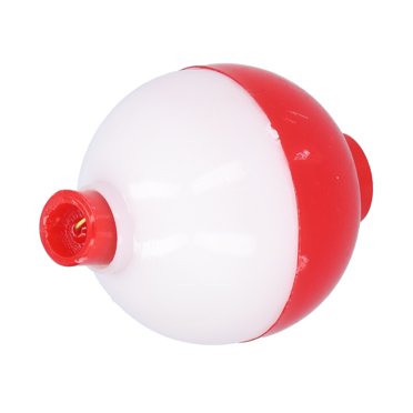 Bobbers Ronds, Flotteurs de Pêche en Forme de Balle ABS Rouge Blanc pour l'Extérieur pour la Pêche