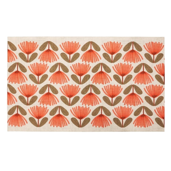 Tapis de sol imprimé Emerson Freud Floral Pink 18 pouces x 30 pouces