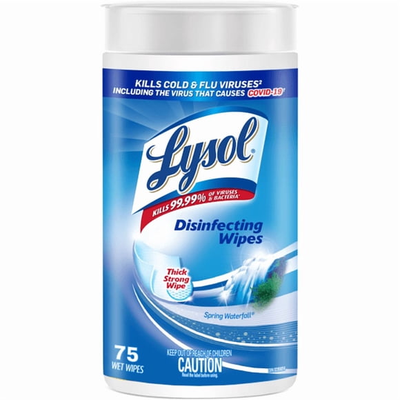 Lingettes Désinfectantes, Cascade Printanière