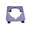 thumbnail image 1 of Base Mobile pour Laveuse Base de Réfrigérateur Base de Frigo Support de Machine à Laver avec Roues pour Distributeur d'Eau Appareils Ménagers Argent Gris, 1 of 1