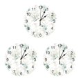 thumbnail image 4 of mmirethe Unique Style Round Wall Clock Timeless For Any Space Durable Construction Decorative Wall Clock As Shown type 7 3Set, 4 of 6