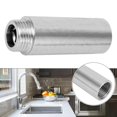thumbnail image 4 of 10-60mm Shower Head Extension Pipe Stainless Steel Bathroom Shower Extensio, 4 of 11