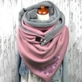 thumbnail image 2 of Women  Vintage Print Boho Scarves Shawls Wraps Winter Warm Short Scarves, 2 of 4