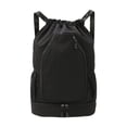 thumbnail image 1 of jinwen Badminton Racket Bag Decor Basketball Bag for Camping Gym Outdoor Activities Black, 1 of 9