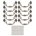thumbnail image 3 of Drawer Handle, Zinc Alloy Durable 10 Sets Cabinet Handle, Rust-proof For Cabinet Doors Large Size, 3 of 8