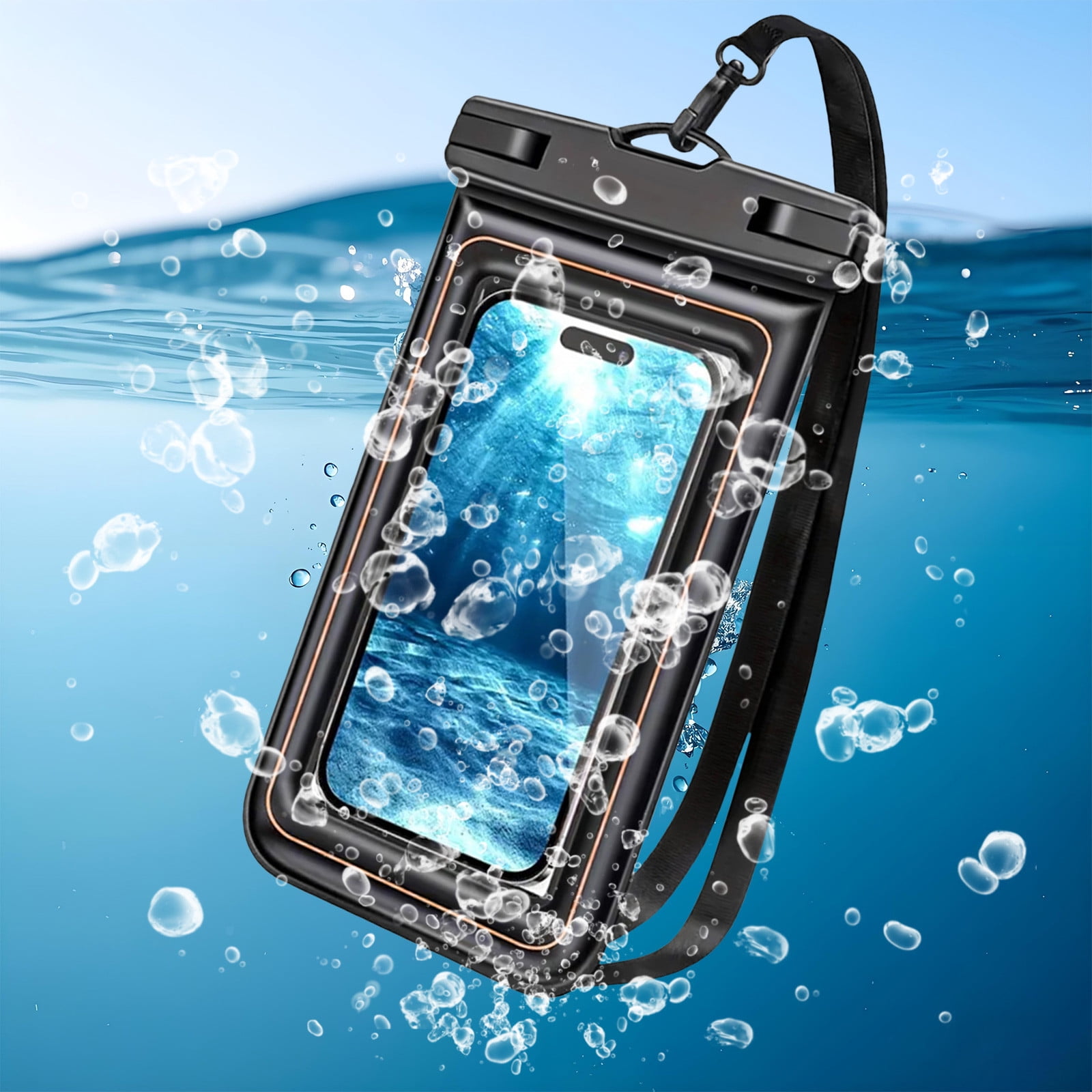 Yannianjz Waterproof Phone Pouch Touchscreen Compatible Dry Bag For yannianjz-waterproof-phone-pouch-touchscreen-compatible-dry-bag-for