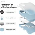 thumbnail image 3 of KOMI Compatible with iPhone 16 Pro Max Case, Premium Liquid Silicone Case, Full Body Protective Cover, Shockproof, Slim Phone Case, Anti-Scratch Soft Microfiber Lining, 6.9 inch Sky Blue, 3 of 5