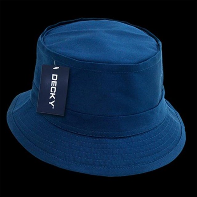 Decky 450-PL-NVY-06 Fishermans Hat, Navy - Small & Medium