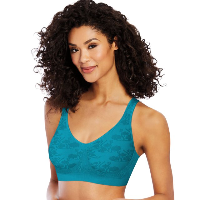 Bali Soutien-Gorge Sans Armatures Confort Révolution Tailles Intelligentes, 2TG, Turquoise