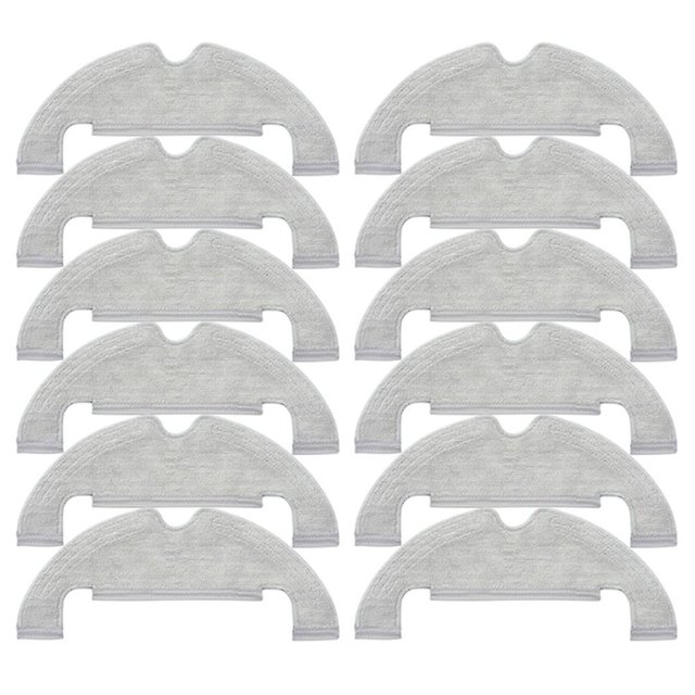 12 Pcs pour Dreame Z10 Pro L10 Plus Pièces de Vadrouille pour Aspirateur Robot