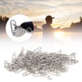 thumbnail image 4 of Peahefy Fishing Clips Link,100Pcs Fishing Tackle Power Clips Stainless Steel Fishing Speed Clips Connector M, 4 of 8