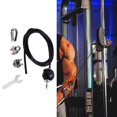 thumbnail image 3 of jinwen Cable Pulley Rubber Equipment Biceps Length Machine Customize Ball Triceps Cable Adjustable 2.5m, 3 of 9