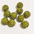 thumbnail image 1 of Perles Intercalaires en Diamant 10mm 100 Pcs pour Vêtements Faits Main DIY, 1 of 5