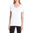 thumbnail image 2 of Hanes T-Shirt Col en V pour Femmes X-Temp, m, Blanc, 2 of 4