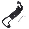 thumbnail image 2 of Camera Hand Grip Portable L Bracket Aluminum Quick Release Plate L Bracket Vertical For SHOOTing For  E M1II EM1III, 2 of 8