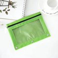 thumbnail image 1 of Fridja Clearance Pencil Pouches for 3 Ring Binder, Zipper Transparent PVC Document Storage Bag Detachable Folder Large Capacity Pencil Case for Storing School Office Supplies, 1 of 2