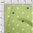 thumbnail image 2 of oneOone Cotton Flex Light Green Fabric Floral & Sewing Craft Projects Fabric Prints By Yard 40 Inch Wide, 2 of 5