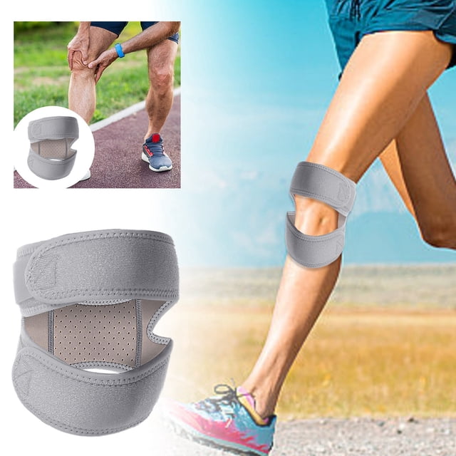 Patellar Support Strap for Unrestricted Movement Enhanced Breathable Design Improves Athletic Performance