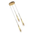 thumbnail image 1 of Crystal Pendant Light Modern LED Hanging Lamp Lighting Fixture Chandelier for Dining Room Kitchen Foyer 3 Head, 1 of 8