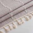 thumbnail image 2 of Cotton Linen Rectangle Tablecloth Table Cloth Heavy Weight Cotton Linen Dust-Proof Table Cover for Party Table Cover Kitchen Dinning(Rice-Coffee,60*60cm), 2 of 6
