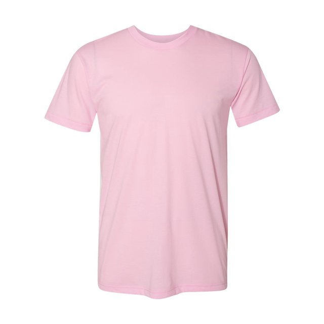 American Apparel 50/50 Tee, S, Pink