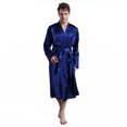 thumbnail image 1 of Fjucha Robes Cotton Bathrobes for Mens Soft Lightweight Unisex Bath Robes M-2XL, 1 of 9