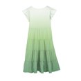 thumbnail image 5 of Tranfacy Robes d'Été pour Ados, Robes pour Filles Taille 10-12, Robe d'Été pour Filles 6-15 Mode Robe à Dégradé de Couleurs avec Poches Manches Courtes Col Rond Robe Trapèze, 5 of 5