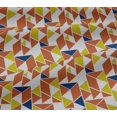 thumbnail image 5 of oneOone Viscose Jersey Fabric Parallelogram & Triangle Geometric Decor Fabric Printed BTY 60 Inch Wide, 5 of 5