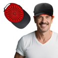 thumbnail image 1 of Chapeau Sans Fil Rechargeable 2000mAh, Casquette Lumineuse de Thérapie Rouge avec Minuterie, Ajustement Réglable, 1 of 7