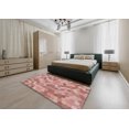 thumbnail image 4 of Ahgly Tapis Rectangulaire d'Intérieur à Motifs Rouge Cerise, 7 Pieds x 9 Pieds, 4 of 6