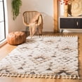 thumbnail image 1 of Safavieh Moroccan Tassel Larry Tapis Géométrique Shag, 1 of 6