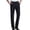 Navy, variant on Gym Pants Men Men Solid Business Casual Pockets Outdoor Button Zipper Pants Trousers Khaki M