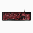 thumbnail image 2 of Aluratek Large Print Tri-color LED Backlight Illuminated Keyboard - Black, 2 of 7