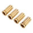 thumbnail image 4 of Guitar Bridge Mounting Anchors, Guitars Bridges Bushing Sturdy  4Pcs Easy Installation  For Electric Guitars Black,Gold,Silver, 4 of 8