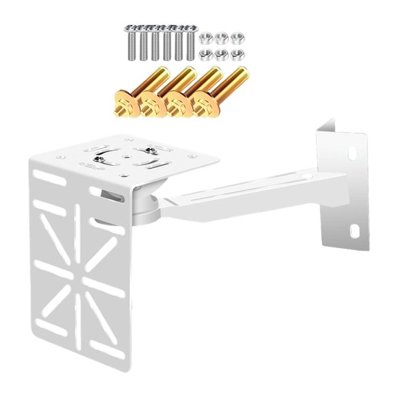 jinwen Support de Montage pour Caméra de Sécurité, Support de Caméra Dôme pour Cour Arrière, Pelouse, Extérieur, Montage sur Poteau Vertical