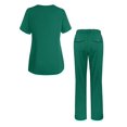 thumbnail image 2 of Adar Uniforms Women's Scrub Set - Enhanced V-Neck Top/Multi Pocket Pants, 2 of 7