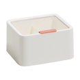 thumbnail image 1 of Boîte de Rangement pour Maquillage avec Couvercle à Double Compartiment, Plastique Anti-Poussière, Organisateur Cosmétique pour Rouges à Lèvres et Tampons Démaquillants 5.71 Po x 5.12 Po x 3.15 Po, 1 of 6