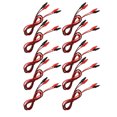 thumbnail image 3 of Electrical  Clip,  Clips Test Leads Dual Ended Flexible PVC Shiny  For Stores For Schools 1m/3.3ft, 3 of 8