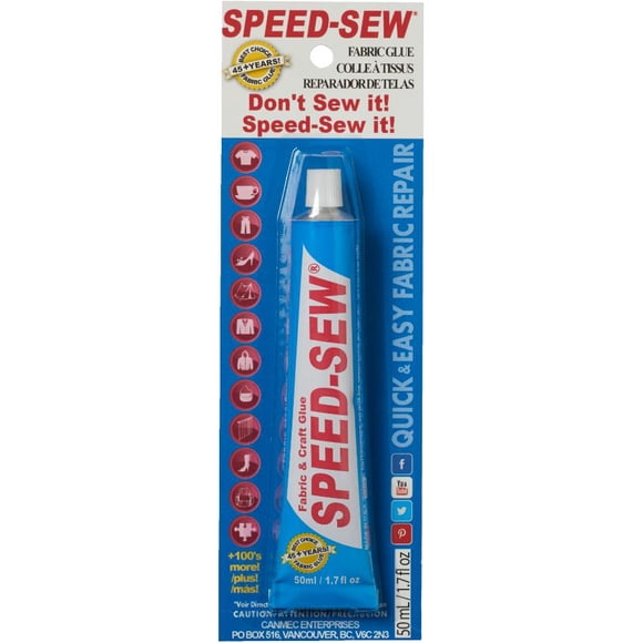 Speed-Sew Fabric & Craft Glue, 50 mL (1.75 oz)