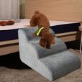 thumbnail image 4 of EGNMCR Stairs Ladder Pet Stairs Step Sofa Bed Ladder Dog Access Steps Bed Pets Step Sofa, 4 of 9