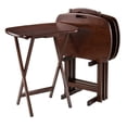 thumbnail image 1 of Winsome Lucca 5-Piece Set TV Tables with Handle - 94577, 1 of 5