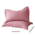 thumbnail image 3 of Vaidha Pillowcase Cases Set Of 2 Polyester Microfiber Pillowcase 2 Pack Super Soft And Cozy Pillowcase Case Covers Soft Pillowcases Standard Size Breathable, 3 of 6