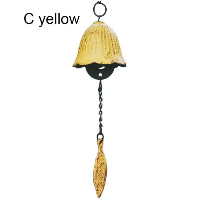 Japanese Furin Wind Chime Bell Iwachu Nambu Cast Iron Bell Temple Decor. D5I8