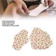 thumbnail image 4 of Serviettes de Période Réutilisables, Boutons-Pression Respirants en Tissu au Charbon de Bambou Lavables, Serviettes de Période Taille M à Imprimé Floral pour Femmes T18, 4 of 7