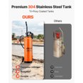 thumbnail image 2 of VEVOR Industrial Sprayer, 4.5 Gallons Large Capacity, Stainless Steel Concrete Sprayer with Ergonomic Handle & Removable Cart, 2 of 9